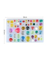 EPOKSİ REÇİNE ÇOKLU SİLİKON TAKI KALIBI - 221