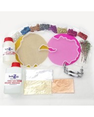 Reçine Epoksi Tepsi Seti - (1000ml reçine) - 341