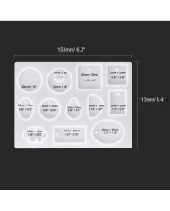 EPOKSİ REÇİNE ÇOKLU TAKI SİLİKON KALIP - 218