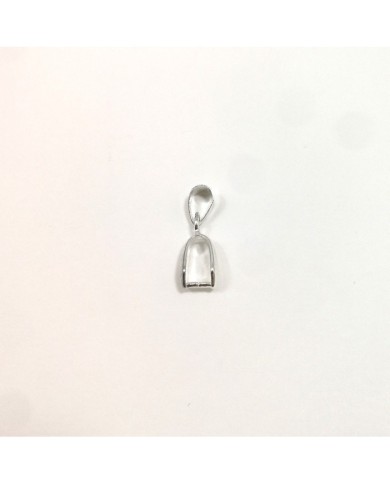 Reçine Epoksi Takı Kıskacı - Gümüş - 6.5 mm - 10 Adet