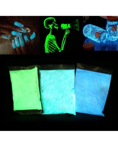 Fosfor Toz Boya - Yeşil - 5 Gr