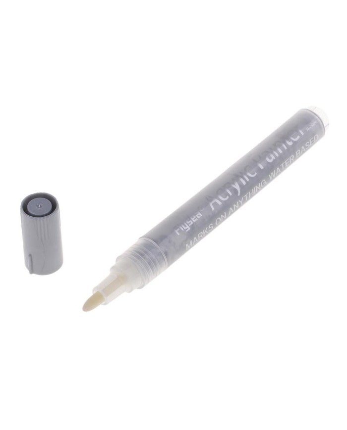 Akrilik Marker Kalem - Su Bazlı - Gümüş Akrilik Marker Kalem - Su Bazlı - Gümüş