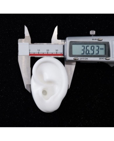 Silikon Kulak Sol Takı ve Bijuteri Küpe Mankeni Renk Seçenekli