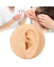 Silikon Kulak Ten Renk  Sol 1 Adet - Takı ve Bijuteri Küpe Mankeni