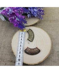 Kolye Ucu Antik Sarı