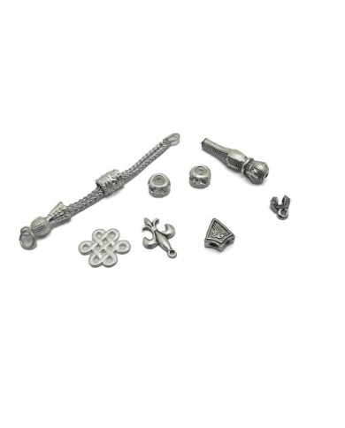 Tesbih Seti Gümüş Tura Figürü Model - 1 Set