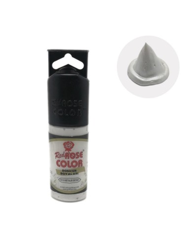 Red Rose Color Metalik Beyaz Boncuk Boyaları - 1010