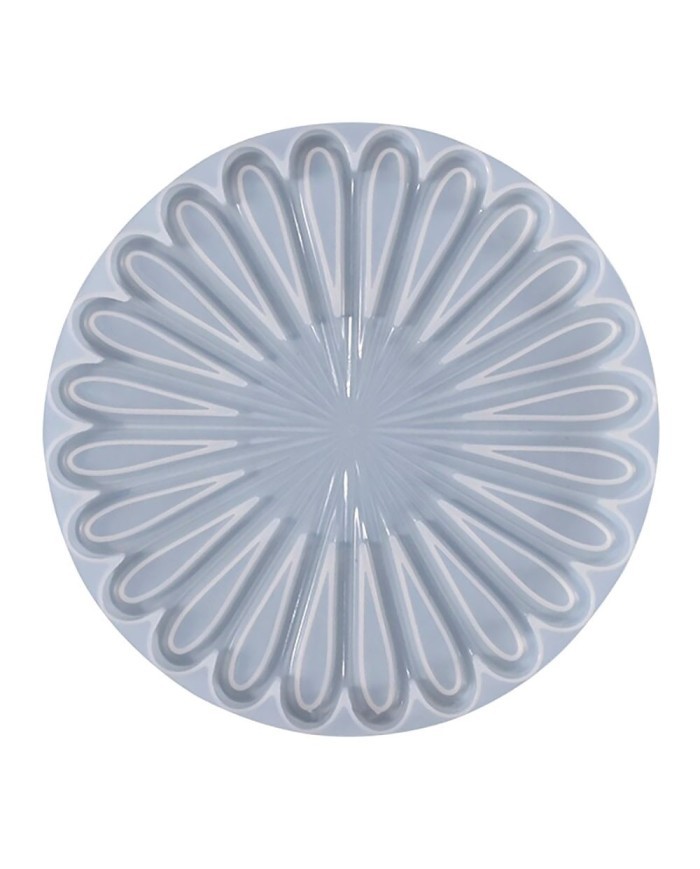 Bardak Altı Reçine Epoksi Kalıp - Desenli Yuvarlak -Kod:1001