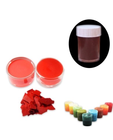 Toz Mum Boyası - Kırmızı 10Gr Toz Mum Boyası - Kırmızı 10Gr