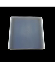 Kare Bardak Altı Dört dörtlük - Epoksi ve Beton Kalıbı-Kod:323