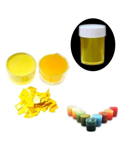 Toz Mum Boyası - Sarı 10Gr Toz Mum Boyası - Sarı 10Gr