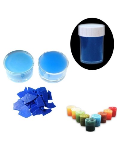 Toz Mum Boyası - Sax Mavi 10Gr Toz Mum Boyası - Sax Mavi 10Gr
