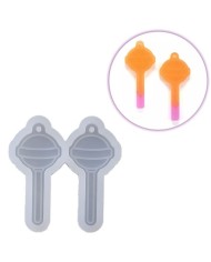 Reçine Epoksi Kalıp - İkili Lolipop - Kod:990