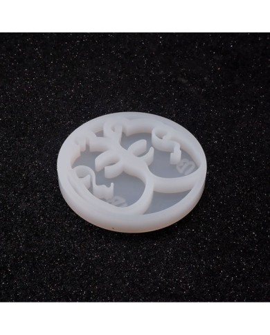 Reçine Epoksi Kalıp - Kolye Küpe Ucu Yüz Motifi -Kod:988