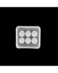 16 mm Yuvarlak Boncuk Tesbih Reçine Silikon Kalıbı -Kod:249