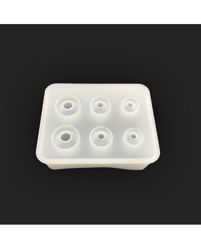 Çoklu Damla Boncuk Reçine Epoksi Kalıbı - Büyük -Kod:248