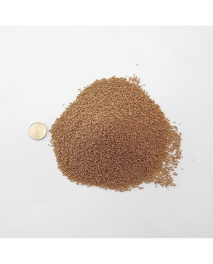 Kum Havyar Boncuk - 25 gr - Bronz