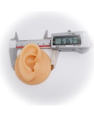 Silikon Kulak Ten Renk Sağ 1 Adet - Takı ve Bijuteri Küpe Mankeni