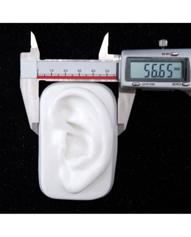 Silikon Kulak Alt Çerçeveli Sol 25 Adet - Takı ve Bijuteri Küpe Mankeni