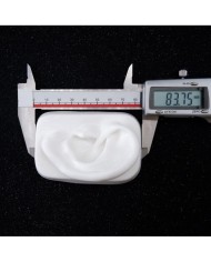Silikon Kulak Alt Çerçeveli Sol 100 Adet - Takı ve Bijuteri Küpe Mankeni