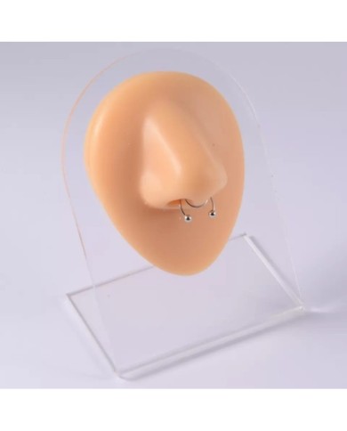 Silikon Burun  1 Adet - Takı ve Bijuteri Mankeni Renk Seçenekli