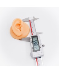 Silikon Kulak Ten Renk Sol- Sağ 10 Takım  - Takı ve Bijuteri Küpe Mankeni