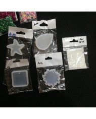 Anahtarlık ve Takı Reçine Epoksi Seti - Boya Seçmeli  - A07