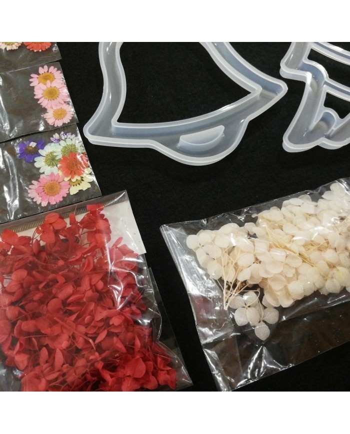 Yılbaşı Süsleme Reçine Epoksi Seti - Boya Seçmeli  - A131