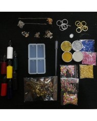 Dörtlü Dikdörtgen Magnet Kalıbı Reçine Epoksi Seti - A47