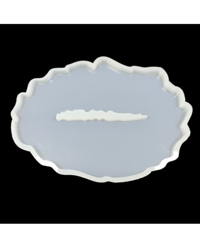 5 adet - Dalgalı Tepsi - Reçine Epoksi Kalıp - T10