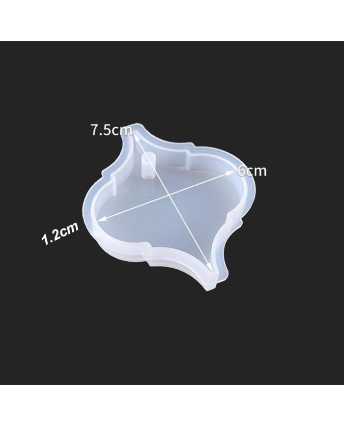 Kuplu Süsleme Epoksi,Mum Kalıbı-Takı-Kod:27