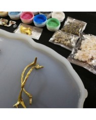 Tepsi Kalıbı Reçine Epoksi Seti 3 - A87