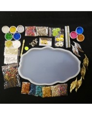 Tepsi Kalıbı Reçine Epoksi Seti 5 - A89