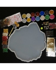 Tepsi Kalıbı Reçine Epoksi Seti T1 - A93