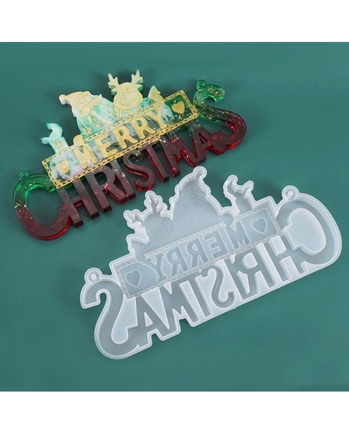 Yılbaşı Epoksi Kalıbı  -Kod:296