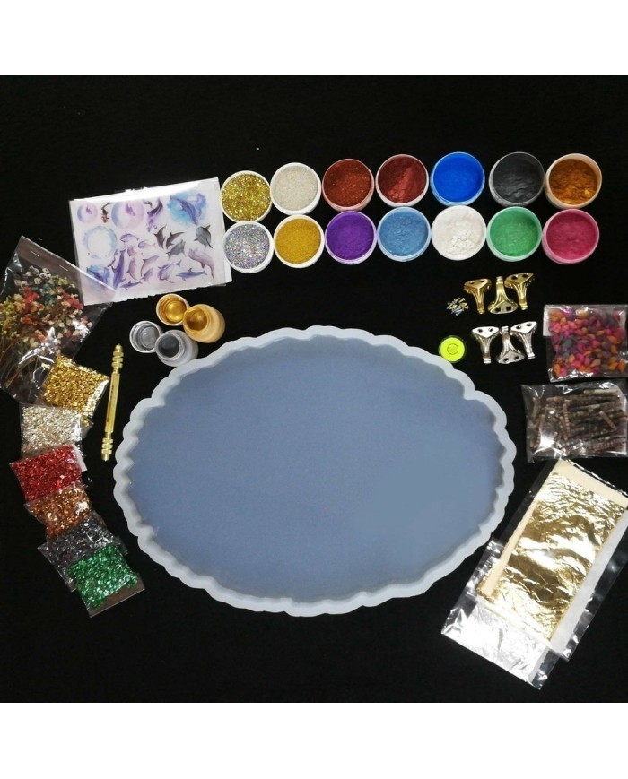 Tepsi Kalıbı Reçine Epoksi Seti T7 - A94