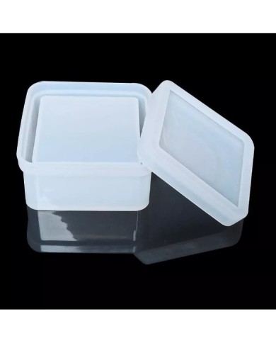 Dörtgen Kapaklı Kalıp - 8x3.8 cm -Kod:981