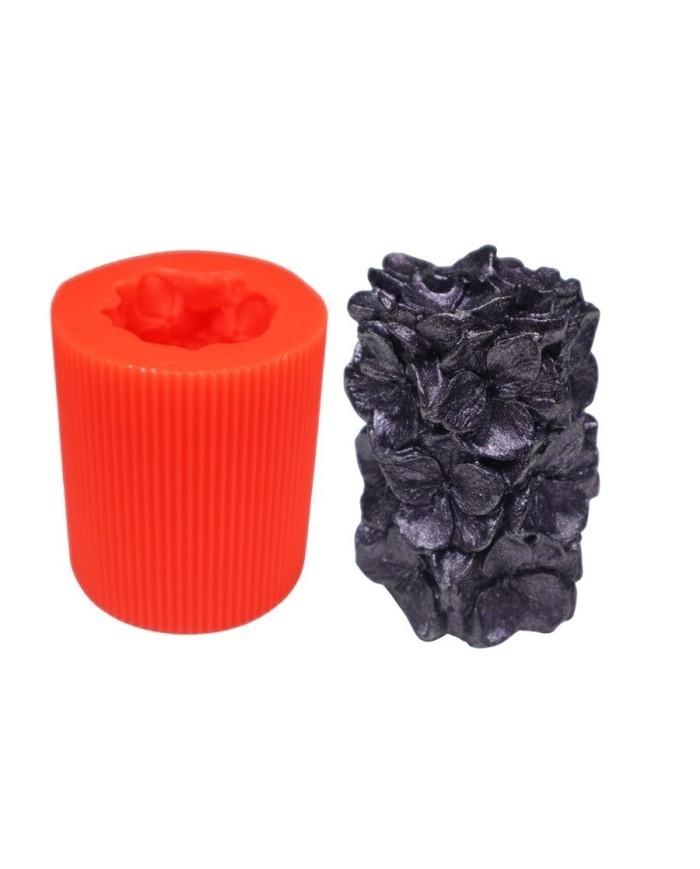 Papatyalı Mumluk  Silikon Kalıp M-123