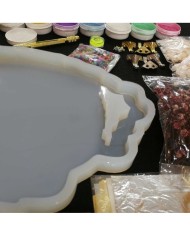 Tepsi Kalıbı Reçine Epoksi Seti T9 - A108