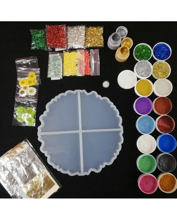 Bardak Altı Kalıbı Reçine Epoksi Seti ÇB7 - A115