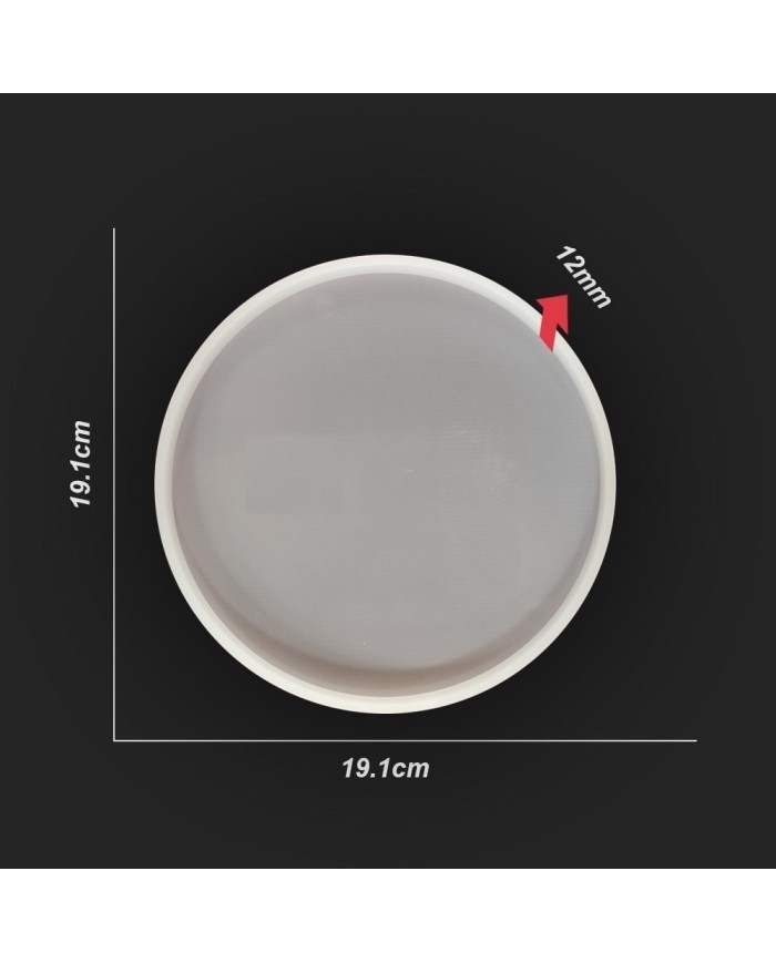 Yuvarlak Bardak Altı Reçine Epoksi Kalıp -Kod:181