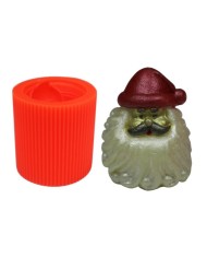 Yılbaşı Çam Ağacı - Noel Baba Silikon Kalıbı M-201