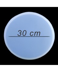 Reçine Epoksi Yuvarlak Tepsi Kalıp 30 cm - T15