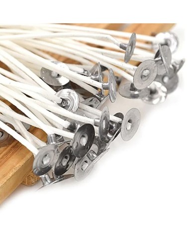 Mum Fitili Hazır Kopçalı -12 Cm - 100 Adet