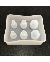 Çoklu Damla Boncuk Reçine Epoksi Kalıbı - Büyük -Kod:248