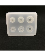 Çoklu Damla Boncuk Reçine Epoksi Kalıbı - Büyük -Kod:248