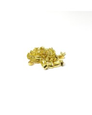 10 Adet -Reçine Epoksi Takı Kıskacı - Gold