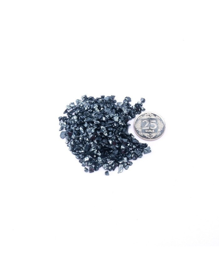 Cam Kırığı Duman Gri Teneke Havyar - 50 gr KALIN