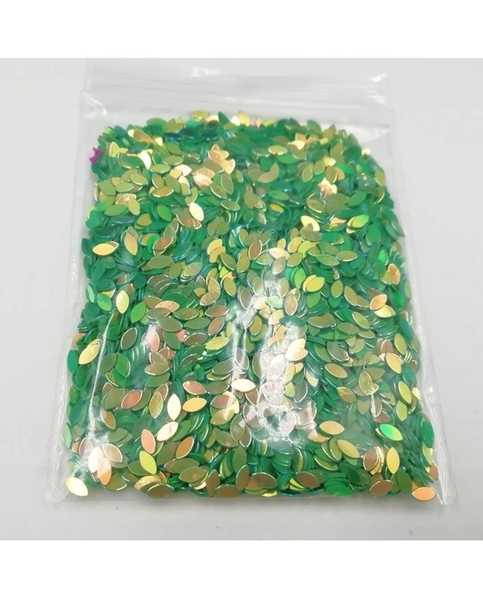 Yeşil Mekik Figürlü Pul -5 gr