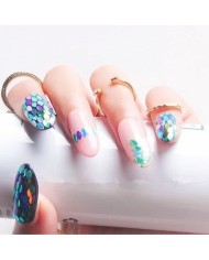 Yeşil Mekik Figürlü Pul -5 gr